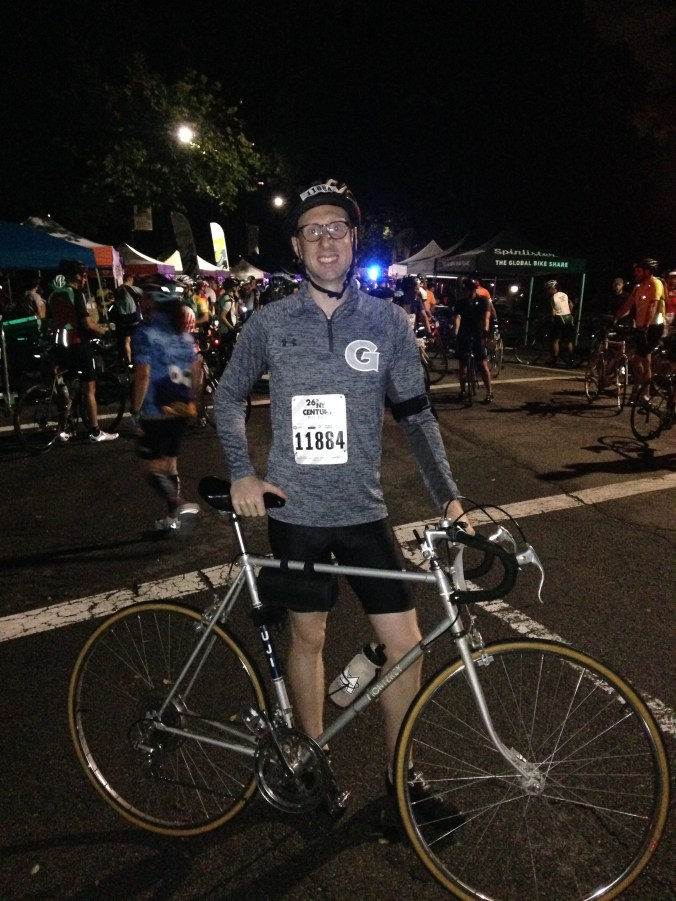 Jim at the Starting Line